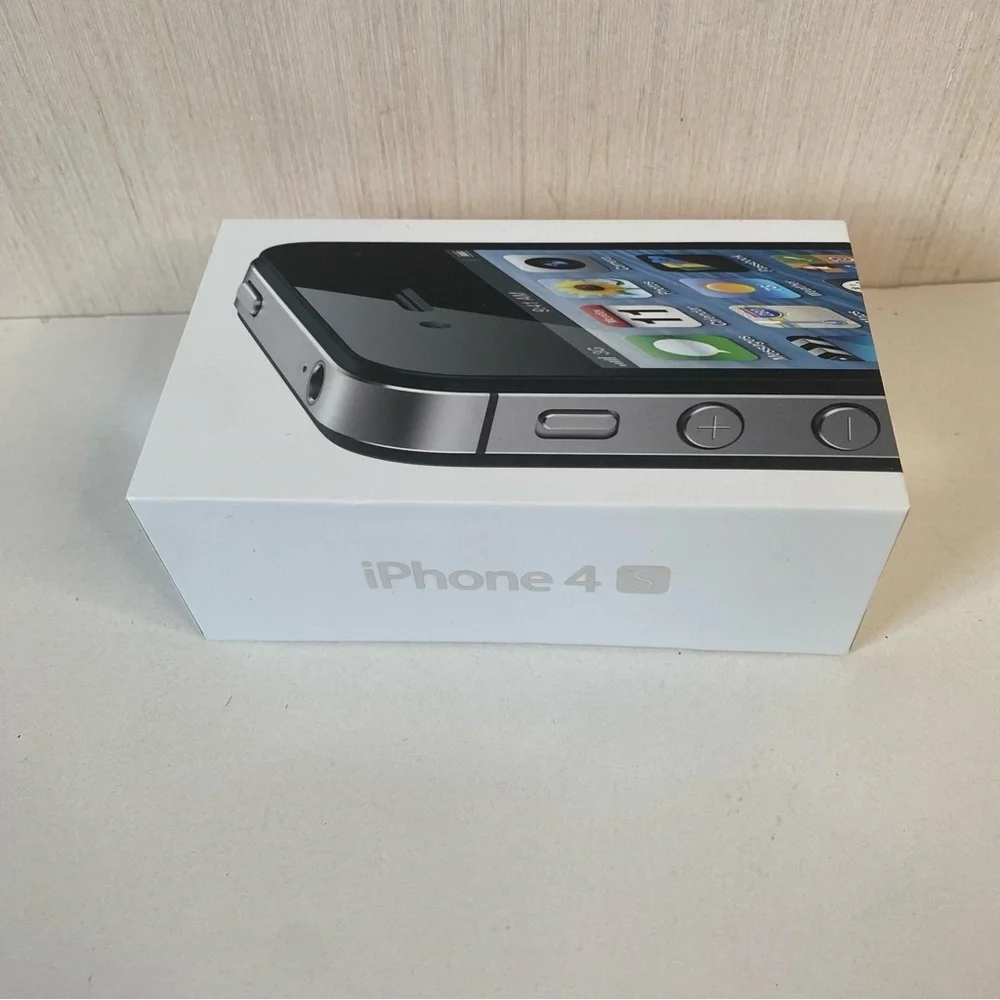 Apple iPhone 4S Original Box, Inserts and Tray Only Black 16GB (Box Only)